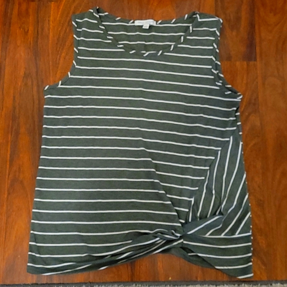 Green Envelope Tank Top